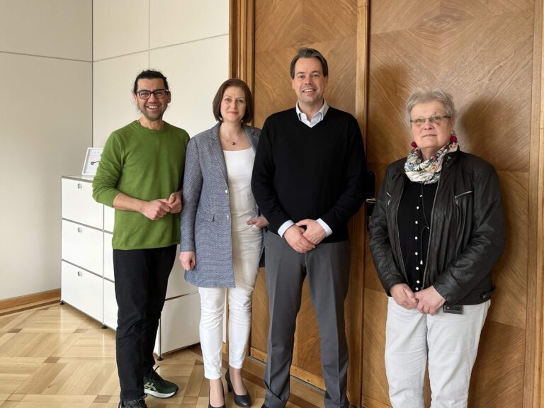 GRÜNE trafen Oberbürgermeister Dr. Mayer für Antrittsbesuch